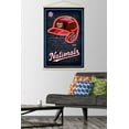 thumbnail image 2 of MLB Washington Nationals - Neon Helmet 23 Wall Poster with Magnetic Frame, 22.375" x 34", 2 of 6