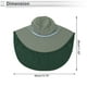 thumbnail image 3 of Sombrero de ciclismo Unique Bargains Transpirable Protección solar Protección del cuello Plegable Forro de casco de poliéster Verde grisáceo 15.75"x11.02" 1 Pcs, 3 of 7
