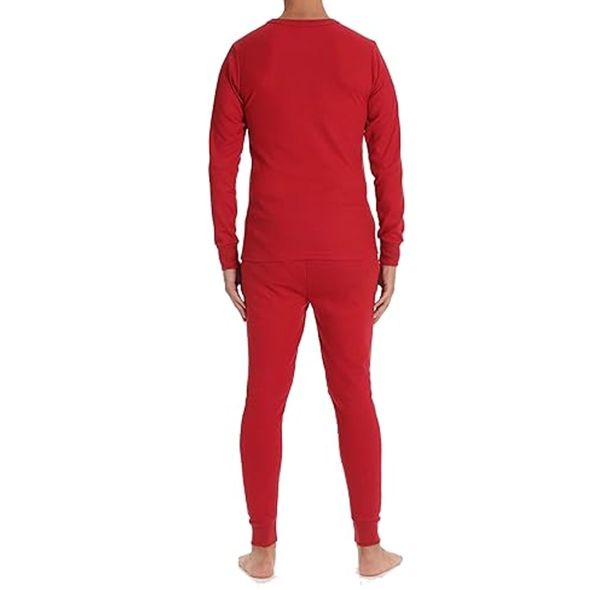 Red XL Thermal Underwear Set for Men Walmart