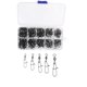 thumbnail image 4 of Anillos Snap Giratorios de Pesca 210 Piezas Sharpla Pesca giratoria, 4 of 8