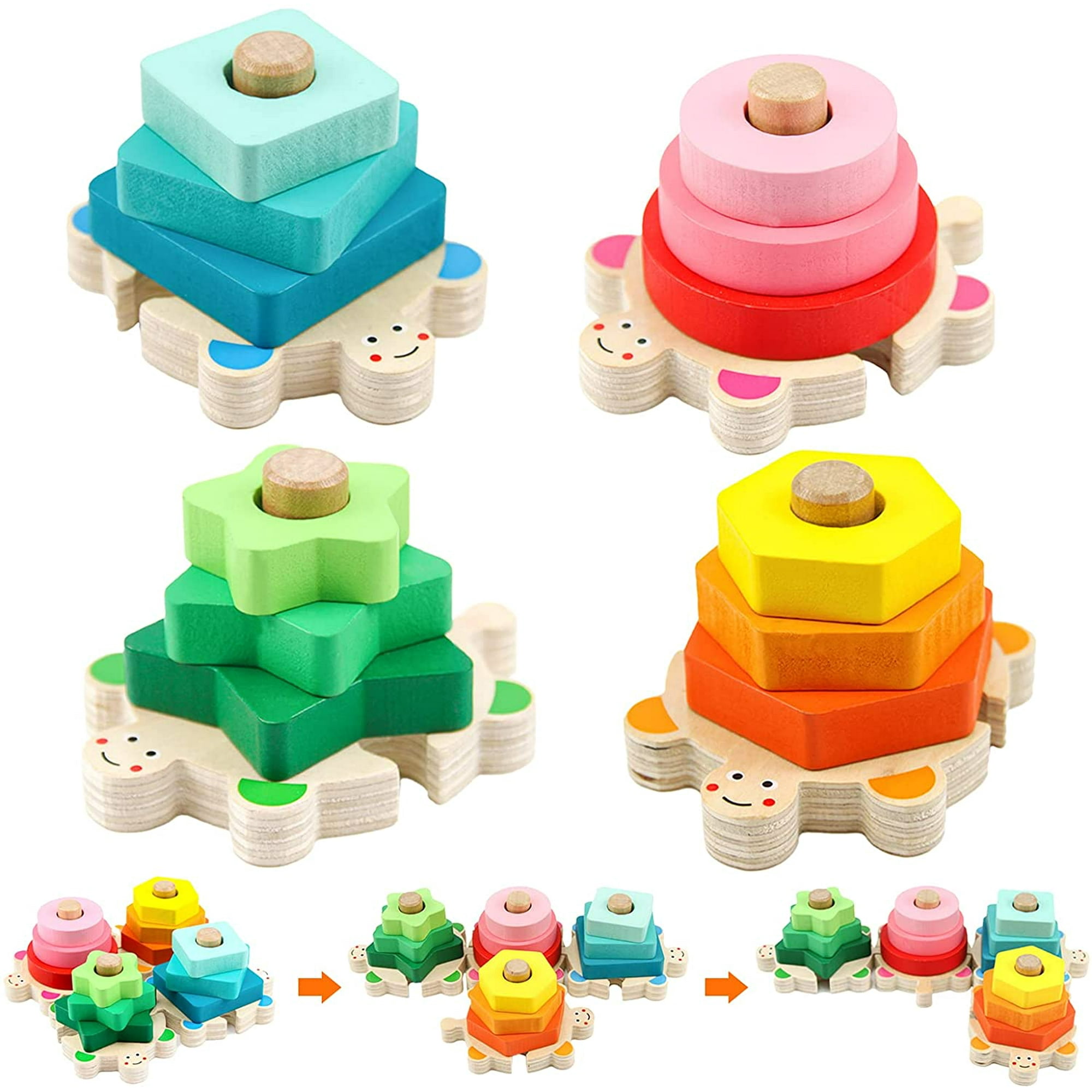 Best wooden blocks for 2 year old discount