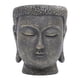 thumbnail image 1 of Maceta de resina con cabeza de Buda, estatua ornamental con drenaje 85 cm x 92 cm x 104 cm, 1 of 8