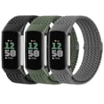 thumbnail image 1 of Pulseras trenzadas Solo Loop para Fitbit Charge 6/5, paquete de 3, 1 of 8
