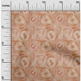 thumbnail image 2 of oneOone Rayon Light Brown Fabric Abstracts Dress Material Fabric Print Fabric By The Yard 56 Inch Wide, 2 of 5