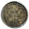 thumbnail image 3 of 1837 Liberty Seated Dime Large Date MS-64 PCGS, 3 of 3