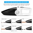 thumbnail image 2 of LAZIOEGR Portable 120W 3600mbar Wet & Dry Handheld Car Vacuum Cleaner, 5V Auto Interior Cleaning Tool with Attachments, Black and White, 14.5 inches / 37 cm, 2 of 9