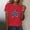 Red, variant on 4th of July Shirts Women USA Patriotic T-Shirt American Flag Tee Tops