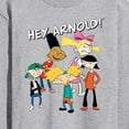 thumbnail image 3 of Hey Arnold! - Group Shot - Men's Long Sleeve T-Shirt, 3 of 5