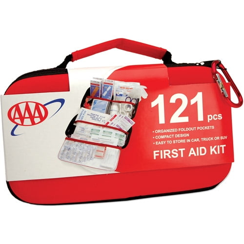 AAA Road Trip First Aid Kit, 121pc