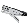 thumbnail image 3 of Hand Held Stapler, Desktop Stapler 10 Sheets Capacity Ergonomic Labor Saving  For Desktop Black,Transparent, 3 of 8
