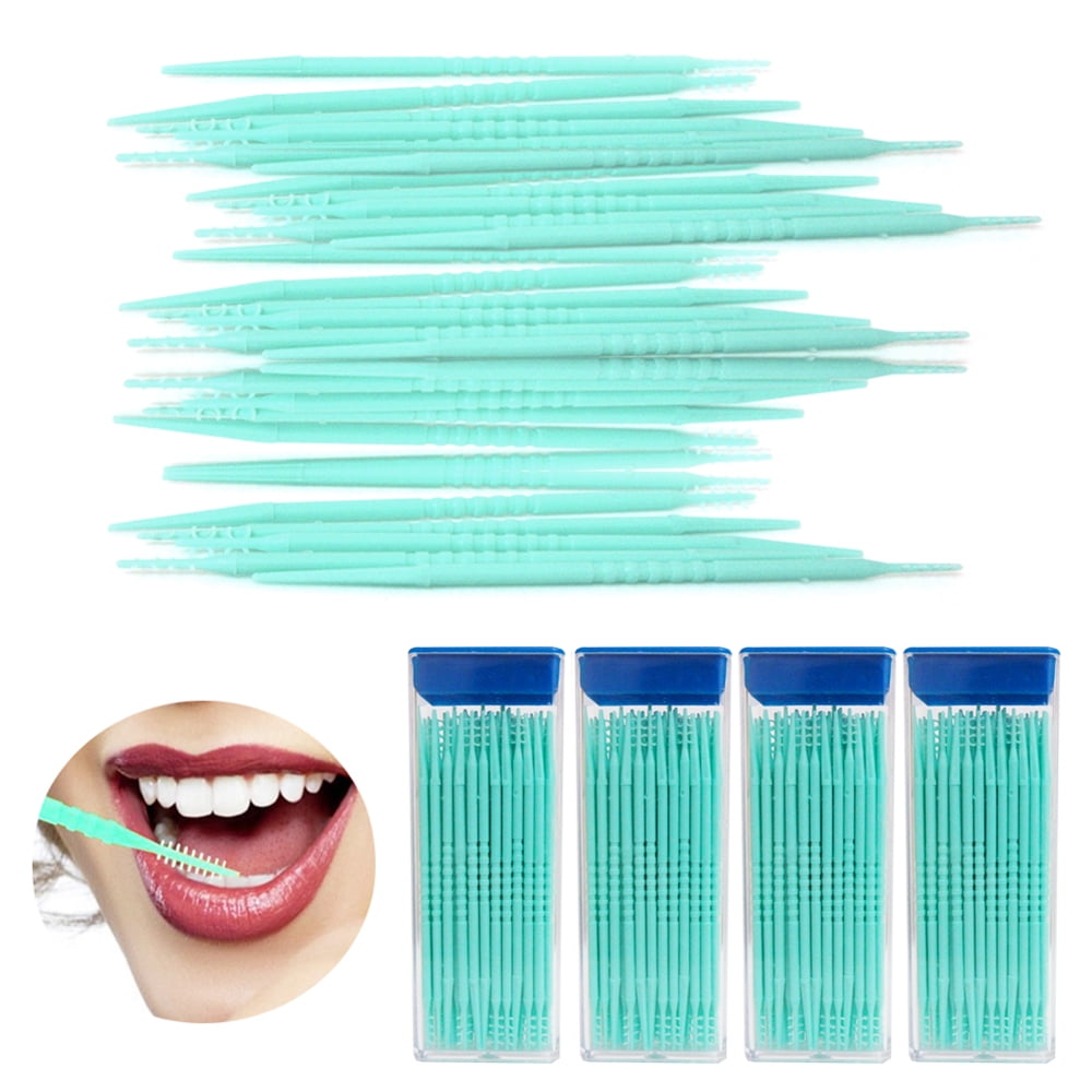 Brush floss picks Clearance