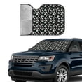 thumbnail image 3 of Kdxio Daisies Flowers Print Front Windshield Sun Shade,Folding Auto Sunshade for Car Truck SUV-Small, 3 of 7