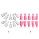 thumbnail image 3 of Minnieouse 2019 removedor de esmalte de Gel UV desengrasante de uñas herramienta de envoltura de esmalte reutilizable uñas Soak Off Cap Clip Arte de uñas, 3 of 6
