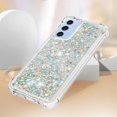 thumbnail image 5 of Case for Samsung Galaxy A15 5G Case Glitter Liquid Cute Clear Phone Case Floating Quicksand Shockproof Protective Bumper Soft TPU Case for Samsung Galaxy A15 5G Love Sliver YB, 5 of 14