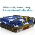 thumbnail image 4 of Dawhud Direct | American Whitetail Deer Super Soft Plush Fleece Throw, 4 of 6