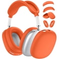 thumbnail image 1 of [4 en 1] Funda de Silicona para AirPods Max USB-C (2024) (Naranja), 1 of 6