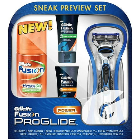 Gillette Fusion Proglide Sneak Preview Combo Pack