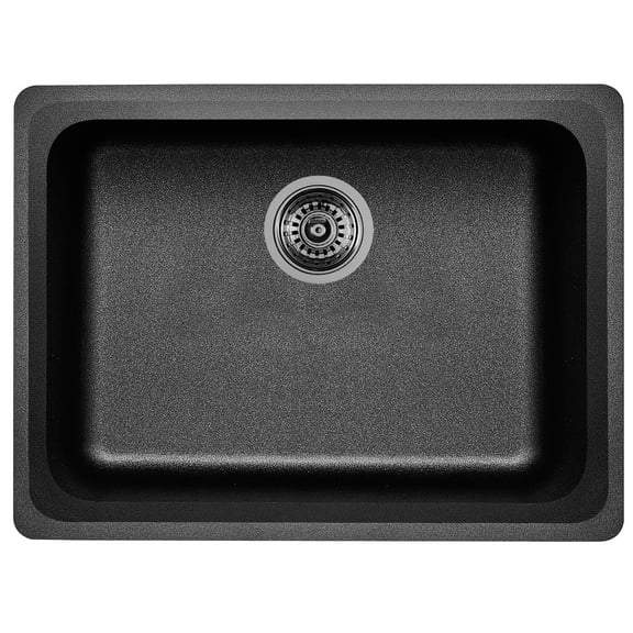 BLANCO VISION Medium Single Undermount - Anthracite