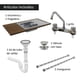 thumbnail image 5 of Cocina Integral Completa Madesa Luna Con Acessorios 240cm MG, 5 of 7
