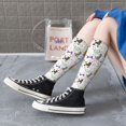 thumbnail image 6 of Picia Women Crew Soft Moisture-wicking Socks Colorful Poodle Dog Pattern Design Cotton Socks, One Size fit All, 6 of 9