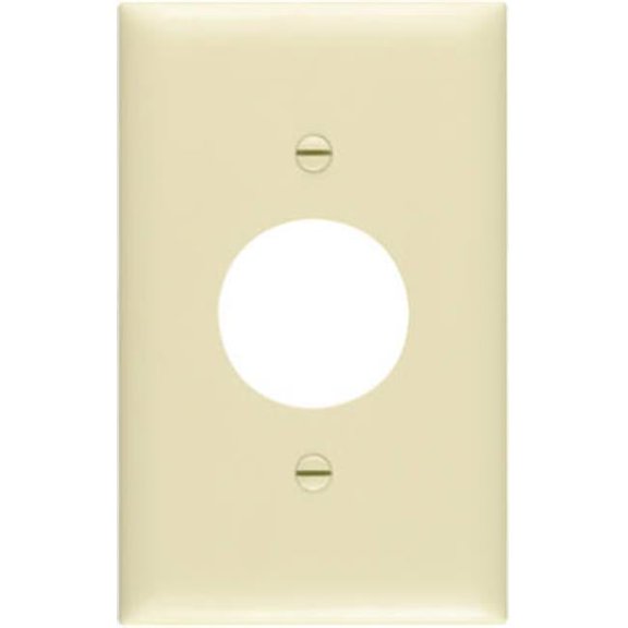 TP7ICC30 Nylon Wall Plate, 1 Gang, Ivory