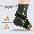 thumbnail image 4 of Ankle Brace Compression Support Sleeve for Injury Recovery, Joint Pain and More. Achilles Tendon Support, Plantar Fasciitis Foot Socks with Arch Support, Eases Swelling, 4 of 8
