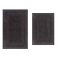thumbnail image 5 of Home Weavers Classy Bathmat Collection 100% Cotton Bathroom Rug Set Machine Washable Bathroom Rug-17"x24", Bath Rug- 21"x34", 2 Piece Bath Rug set, Gray, 5 of 5