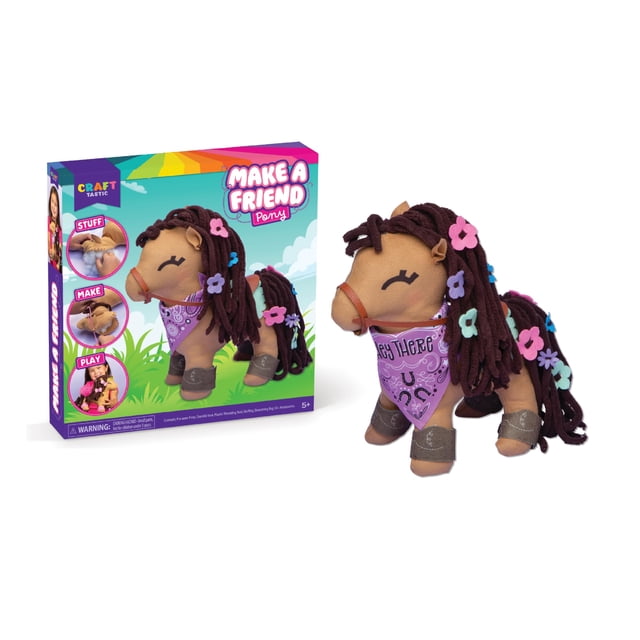 Minikit de costura Craft-tastic Make a Friend Pony
