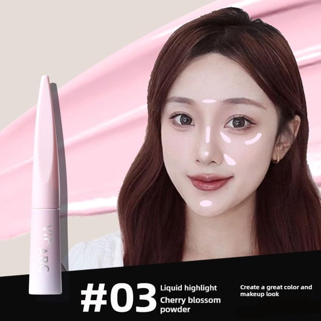 Iluminador de contorno TQEHS Alta transparencia Highlig F7Y6 11,5 * 1,7 cm 4,5 g