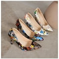 thumbnail image 7 of Fashion Slip-on High Heeled Pumps Stiletto Court Leopard Print Shoes for Wedding Dress, 7 of 7