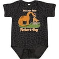 thumbnail image 3 of Inktastic It's Our 1st Father's Day Brontosaurus Family Boys or Girls Baby Bodysuit, 3 of 5