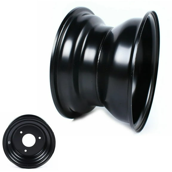 Improved Operation 7" ATV Wheel Rim Black For 16x8-7 Tire 3 Lug 78mm Quad Go Kart 125cc Taotao Coolster