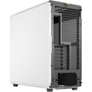 Fractal Design North XL ATX mATX Mid Tower PC Case - Chalk White Chassis with Oak Front and Mesh Side Panel - FD-C-NOR1X-03