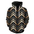 thumbnail image 1 of Abstract Geometric Patterns Men's Zipper Hoodies 3D Print Tops Harajuku Hip Hop Spring Oversized Teens Fashion Cool Sweatshirts, 1 of 5