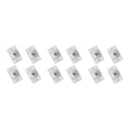 thumbnail image 4 of Bewildely Paquete de 4 ruedas universales autocargables de acero inoxidable Mini caja de almacenamiento de rotación de rodillos ruedas para muebles para Type1 NO1 Bewildely CBP032931, 4 of 6