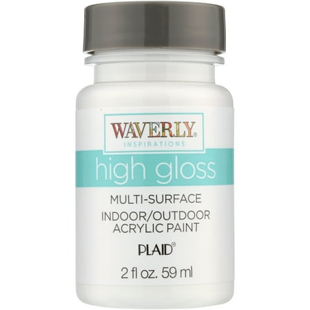 Waverly Inspirations High Gloss Multi-Surface Indoor/Outdoor Acrylic Paint, 2 Fl. Oz.