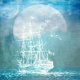 thumbnail image 2 of LightBoxJournal 20x20 White Modern Wood Framed Museum Art Print Titled - Sailor Away_Ship 2, 2 of 4