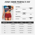 thumbnail image 5 of Sikiie Red Glitter Print Workout Shorts Women Scrunch Butt Gym Shorts Seamless High Waist Tummy Control Yoga Biker Athletic Shorts, 5 of 5