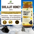 thumbnail image 4 of Herb To Body Shilajit Honey | Multifloral Honey | Wildcrafted | 16oz, 4 of 5