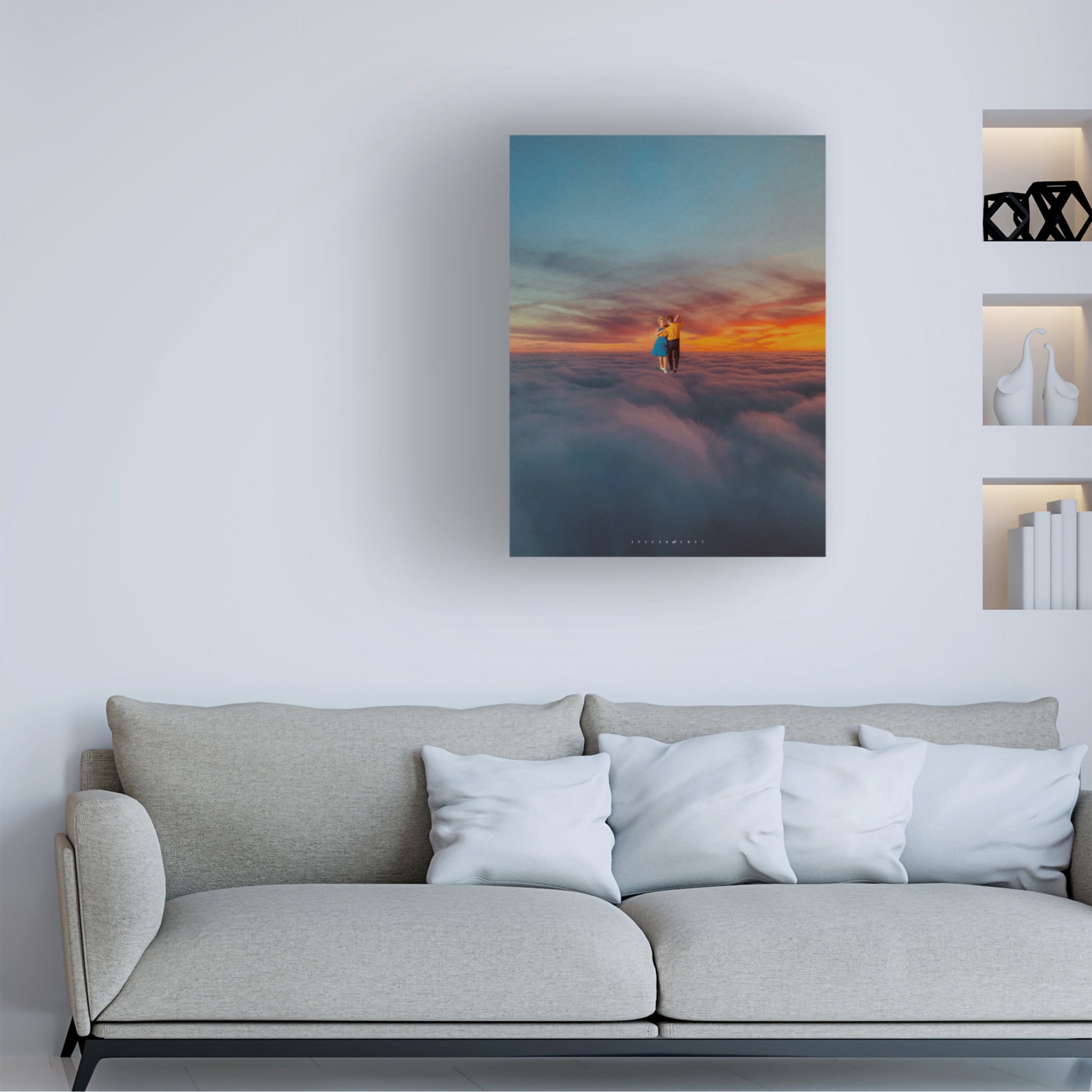 Trademark Fine Art spacerocket art 343 Canvas Wall Art