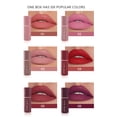 thumbnail image 2 of HANDAIYAN Juego de 6 labiales mate HANDAIYAN, textura suave y aplicación fácil, ideal para un maquillaje de labios perfecto, no se transfiere., 2 of 7