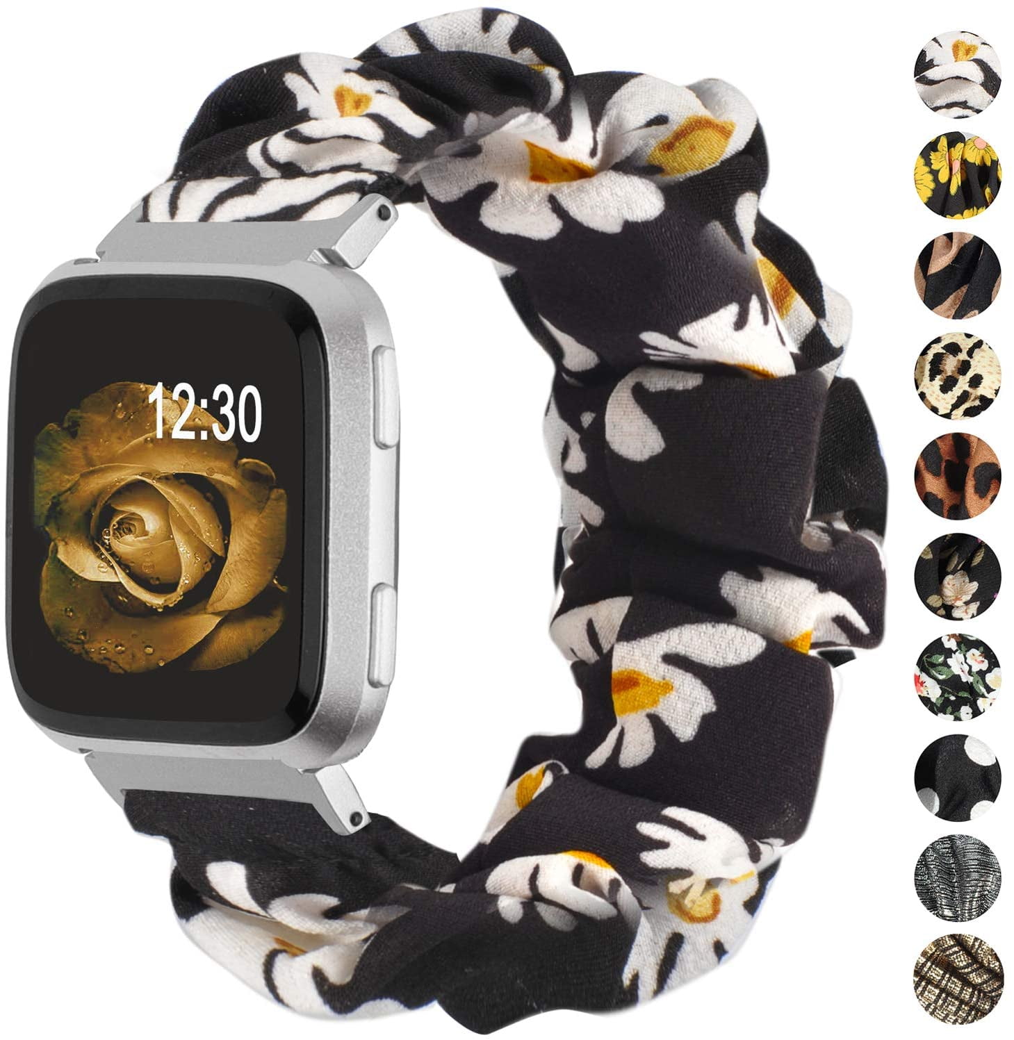 scrunchie band for fitbit versa