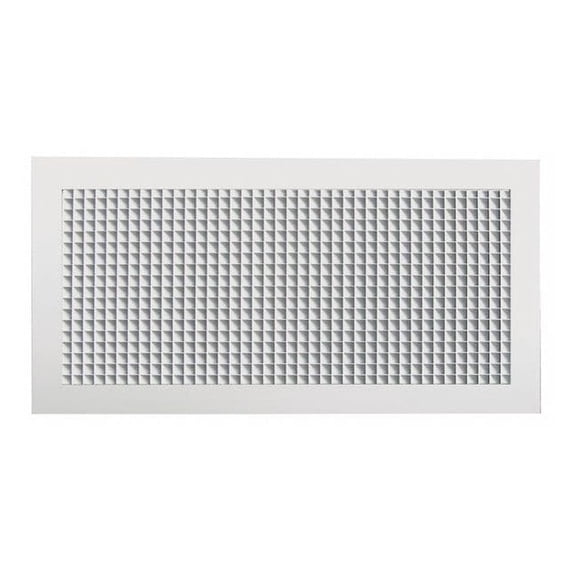 Return Air Grille 23.75 X 11.75, Powder Coated, Aluminum