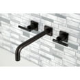 thumbnail image 2 of Kingston Brass KS6025CKL Kaiser Two-Handle Wall Mount Roman Tub Faucet, Oil Rubbed Bronze, 2 of 7