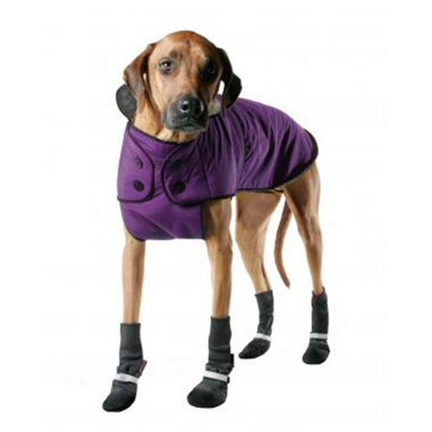 Muttluks Bl22pu 3 Layer Belted Winter Dog Coat Size 22 44 Purple Com Belted Winter Dog Coat Size, Dog Fleece Winter Coats