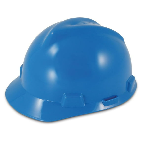 V-Gard Fas-Trac Slotted Protective Cap - Blue