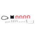 thumbnail image 1 of Enganche de remolque a escala 1/10 compatible con coches SCX10, accesorio de control remoto, gancho de remolque de metal y cadena para RC Crawler, 1 of 8