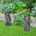 Fake Owl Decoys to Scare Birds Away from Gardens and Patios,Owl Decoy