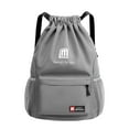 thumbnail image 2 of Fnyoxu Large Capacity Sports Drawstring Shoulder Bag Travel Backpacks, 2 of 2