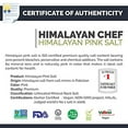 thumbnail image 4 of Himalayan Chef Pink Salt Fine, 100% Natural & Organic, Kosher & Vegan Certified - 1 lbs, 4 of 10